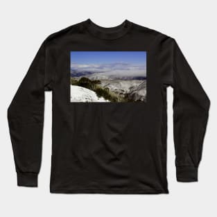 Cloud on the mountainside Long Sleeve T-Shirt